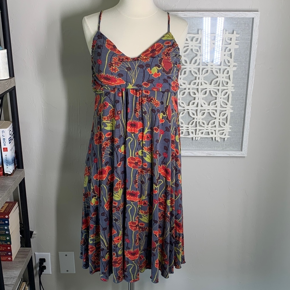 Anne Pinkerton floral print dress size large